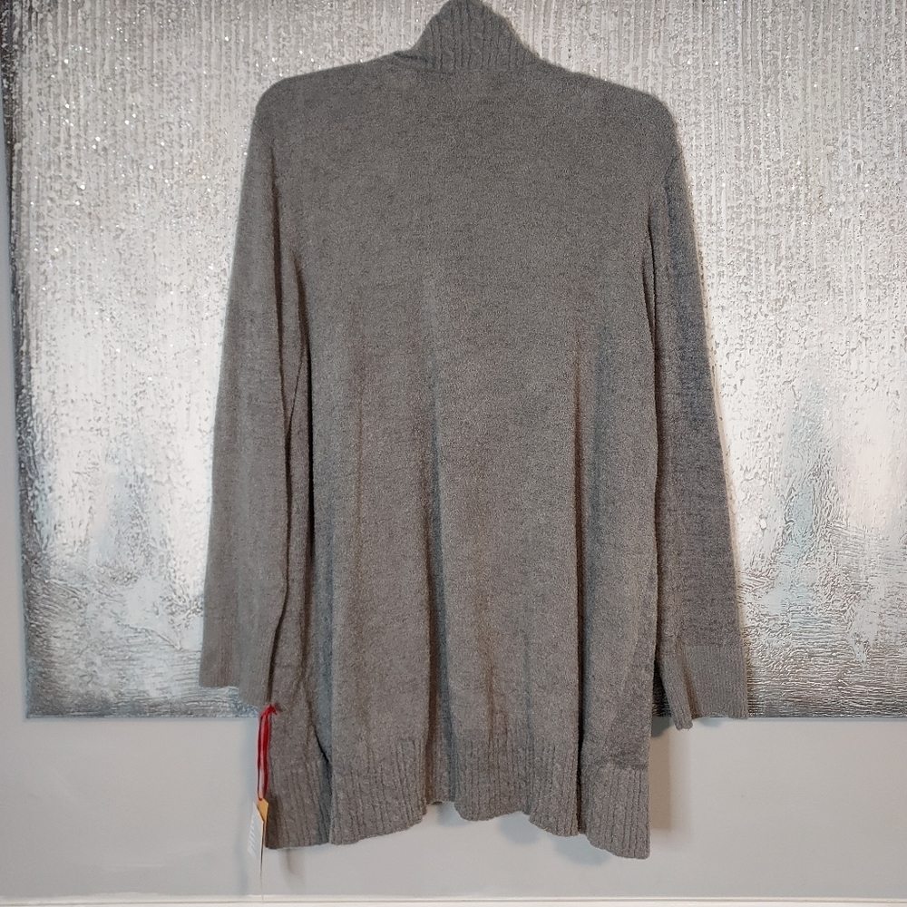 Ruby Rd. Woman Sweater Program Velvet Cardigan - Picture 2 of 2